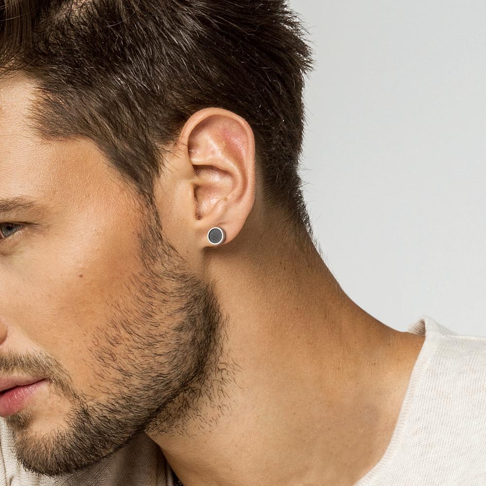 Clous d'oreille à l'unité Acier inoxydable PVD Ø9 mm