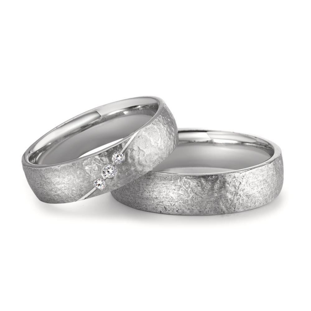 Partnerring 750/18K witgoud