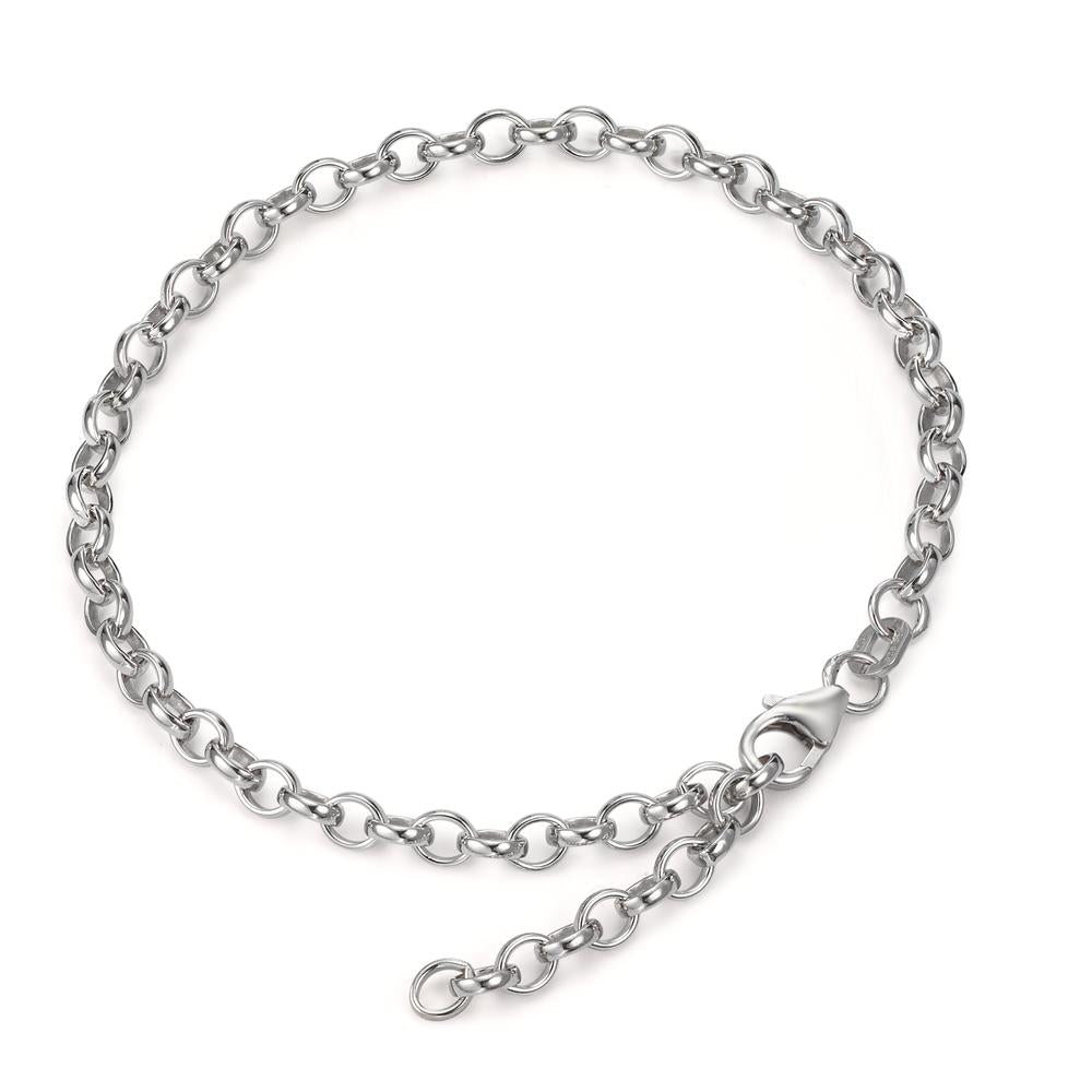 Bracelet Argent Rhodié 19 cm