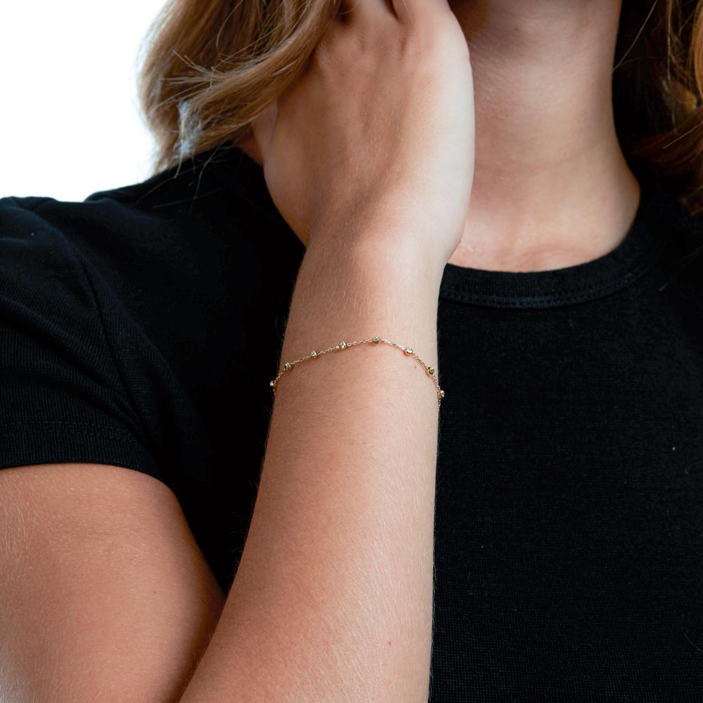 Armband 750/18K geel goud