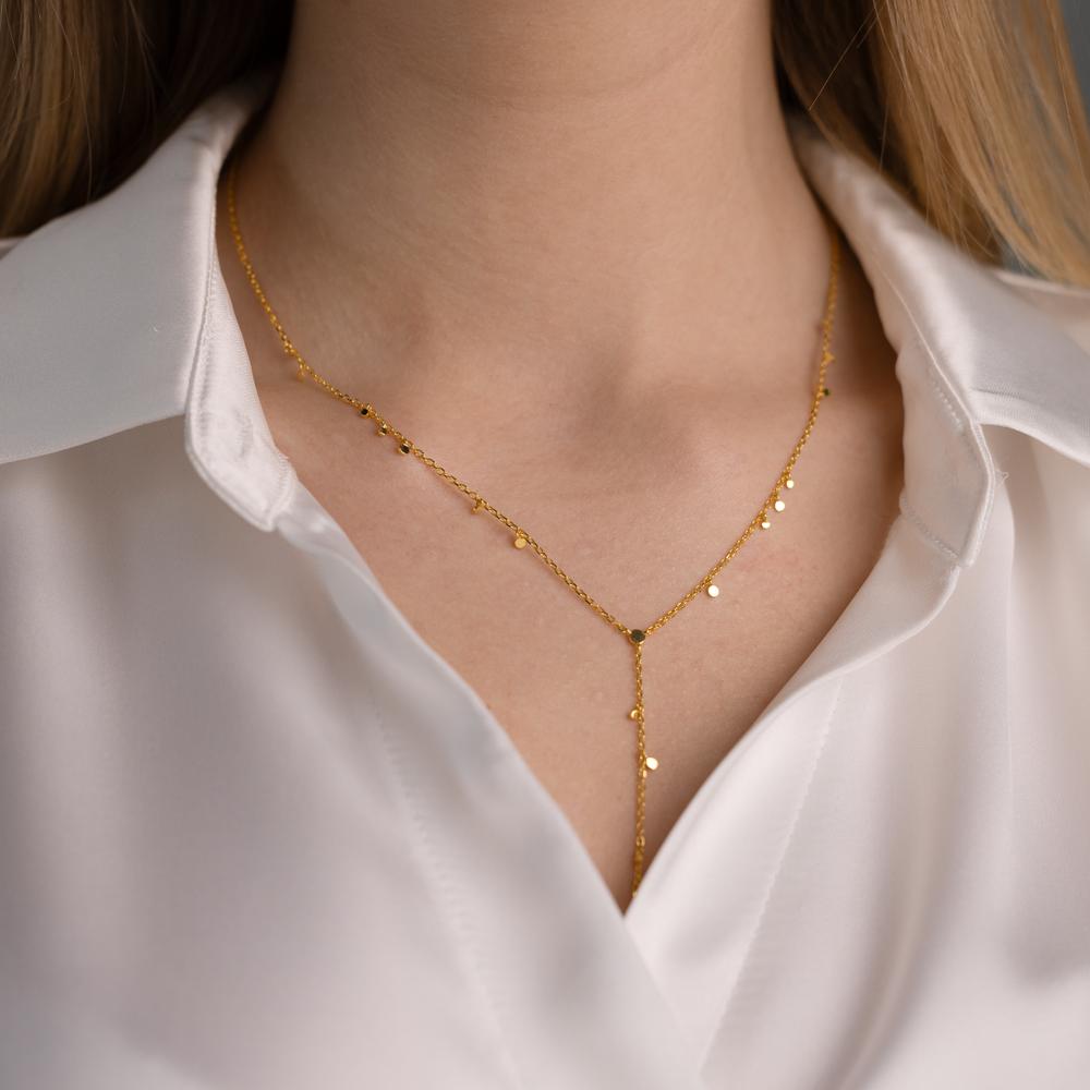 Collier Zilver Geel Verguld 46-51 cm