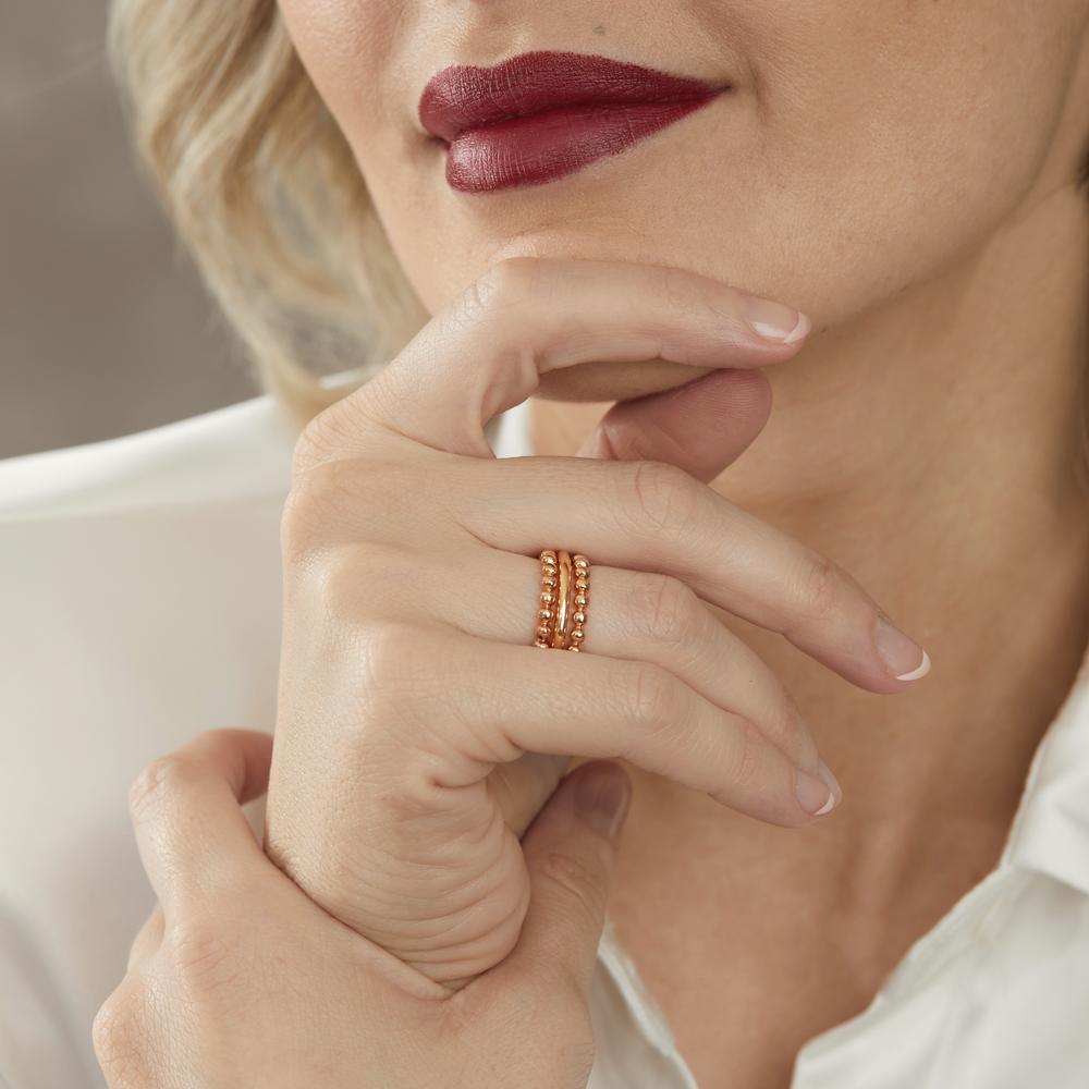 Ring set 750/18K rood goud