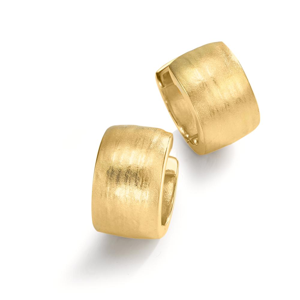 Créoles Argent Plaqué or