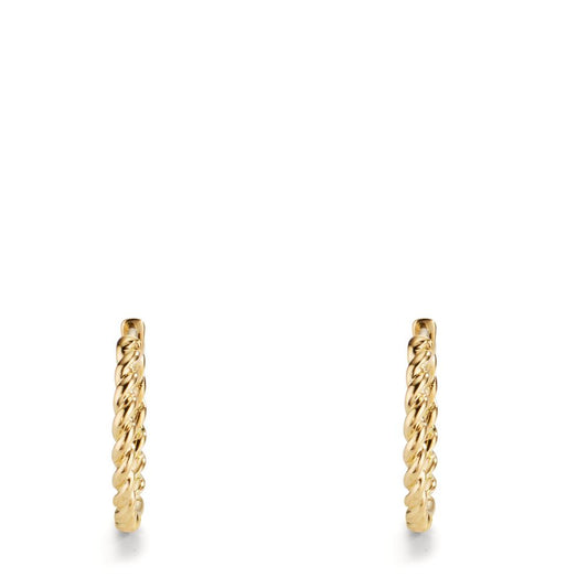 Créoles à charnières Or jaune 18K