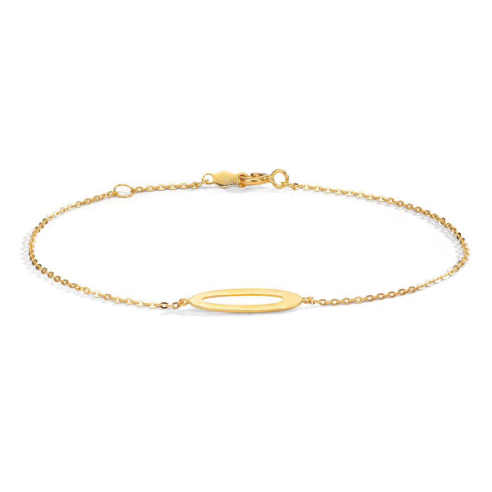 Armband 375/9K geel goud 16-18 cm