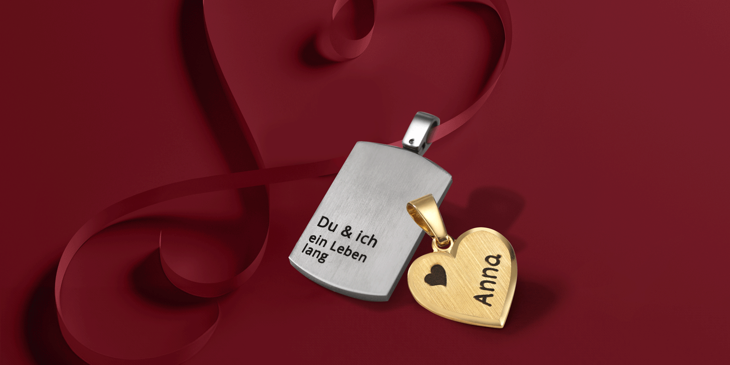 Einzigartig wie du: Gravurschmuck