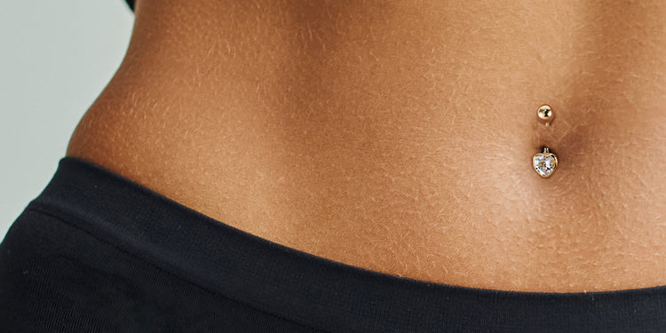 Damen - Piercing - Gold