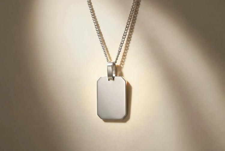 Herren - Anhänger - Gravuranhänger