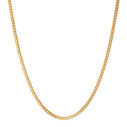 Halsketting 750/18K geel goud