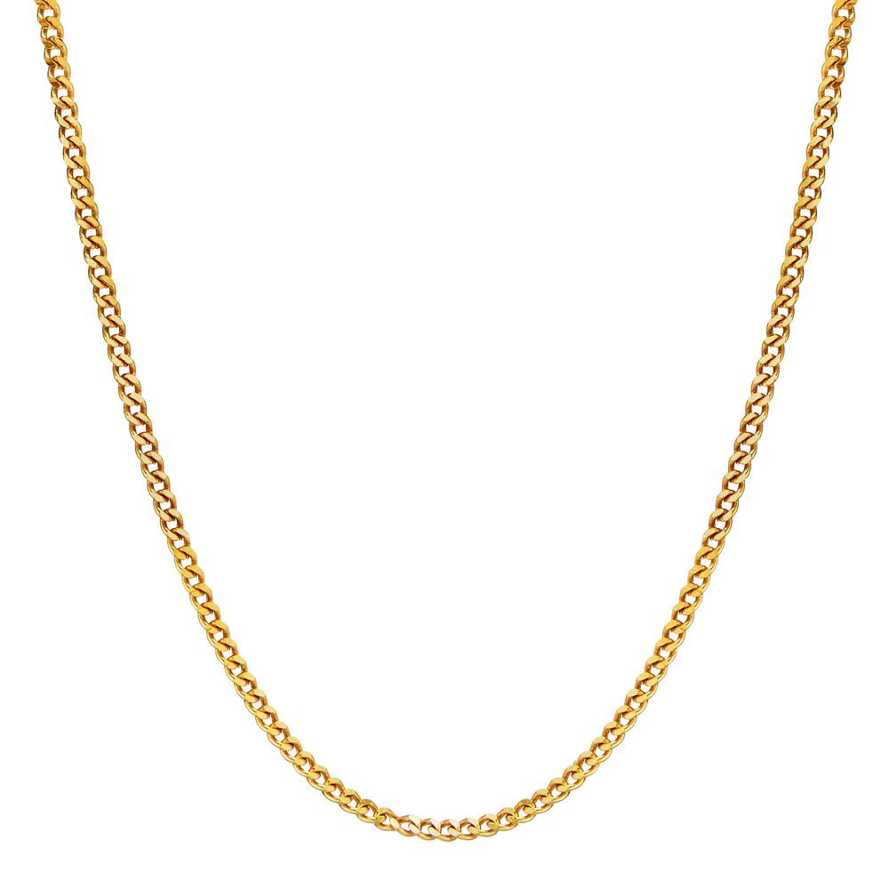 Halsketting 750/18K geel goud