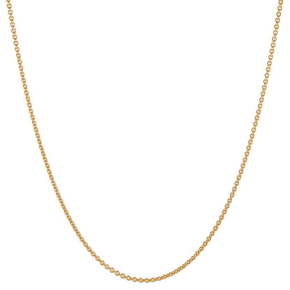 Rundanker-Halskette 750/18 K Gelbgold