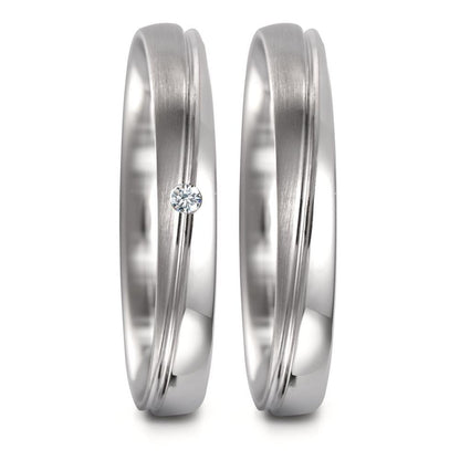 Partnerring 750/18K witgoud