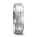 Partnerring 750/18K witgoud Diamant 0.01 ct, tw-vsi