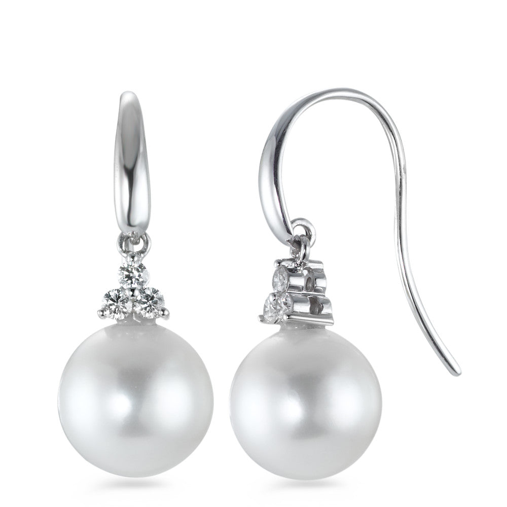 Pendant d'oreilles Or blanc 750/18 ct.