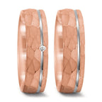 Alliance Or rose 18K, Or blanc 18K