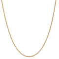 Halsketting 750/18K geel goud 42 cm