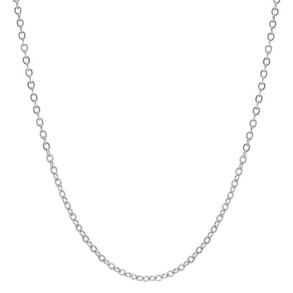 Chaînette Or blanc 18K