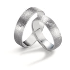 Alliance Or blanc 18K