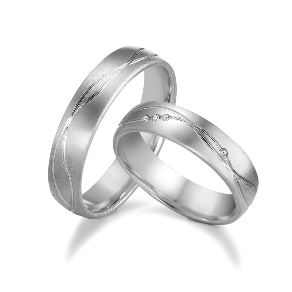 Partnerring 750/18K witgoud