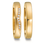 Partnerring 750/18 K Gelbgold