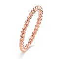 Bague à superposer Or rouge 18K