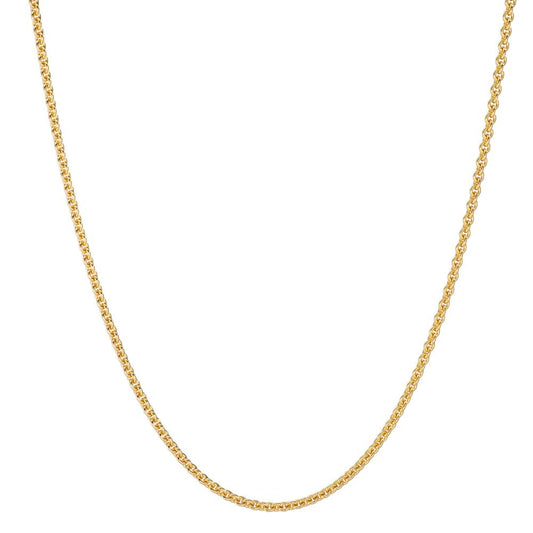 Halsketting 750/18K geel goud 45 cm