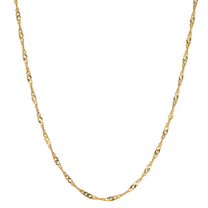 Halsketting 750/18K geel goud