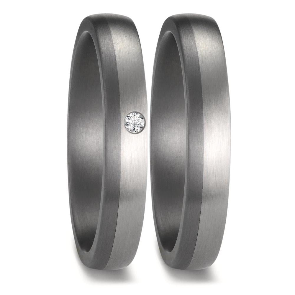 Partnerring 999 Tantal, 950 Platin