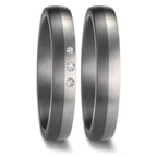 Partnerring 999 Tantal, 950 Platin
