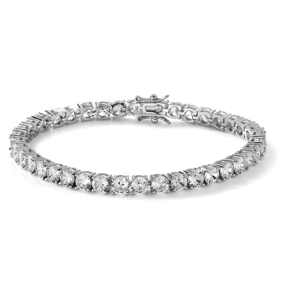 Armband Zilver Zirkonia Gerhodineerd 20 cm