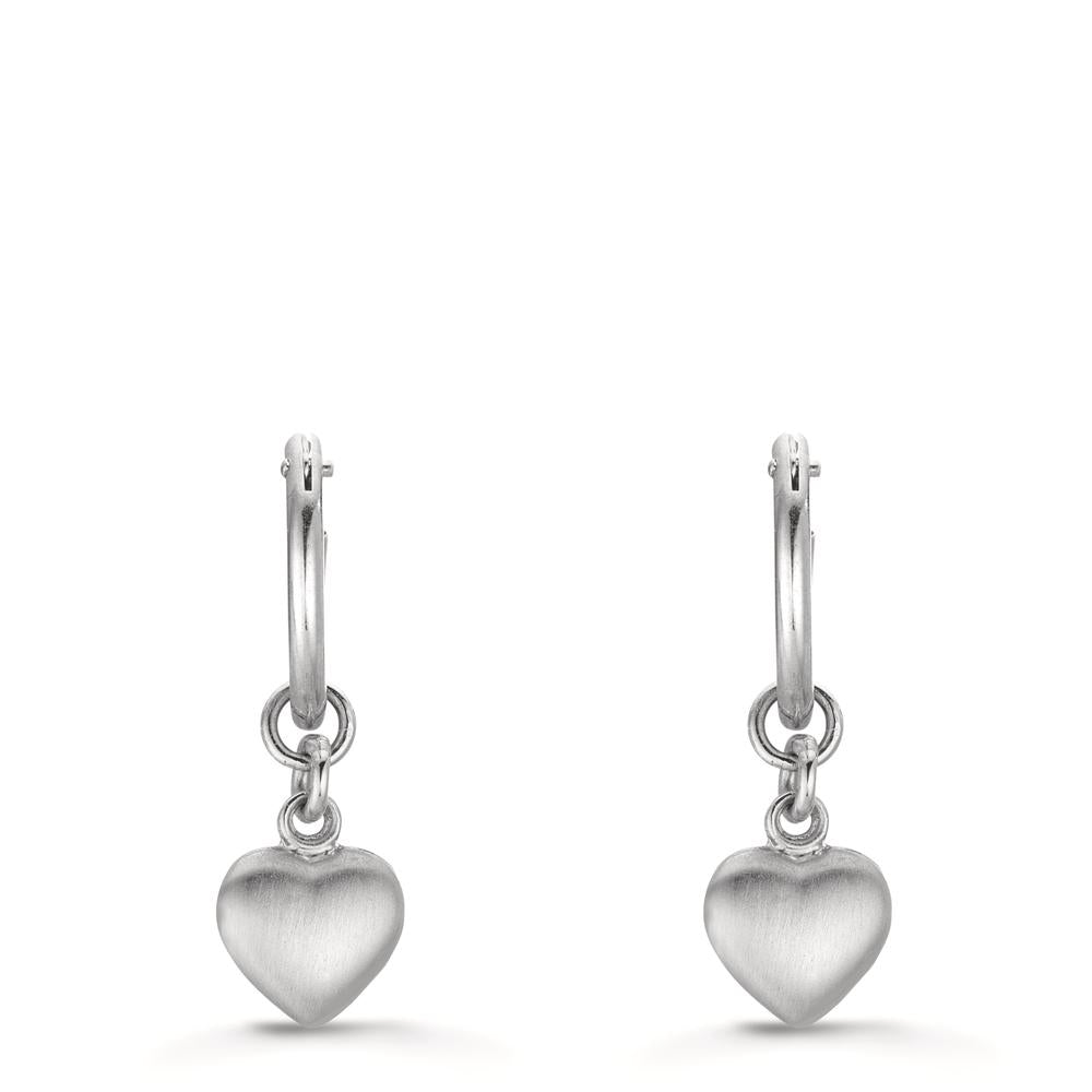 Créole avec pendentif Argent Coeur