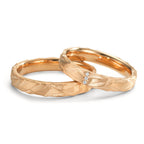 Partnerring 750/18K roségoud