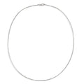 Collier Argent Rhodié 45 cm