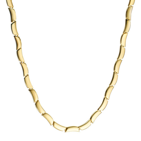 Collier 375/9K geel goud 46 cm