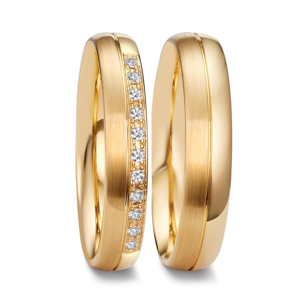 Alliance Or jaune 18K