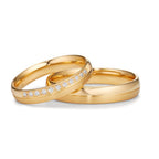 Alliance Or jaune 18K
