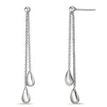 Pendant d'oreilles Argent Rhodié