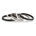 Ringset 5-teilig mit Diamant