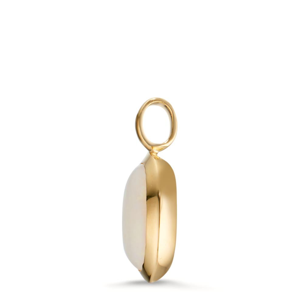 Anhänger 750/18 K Gelbgold Opal