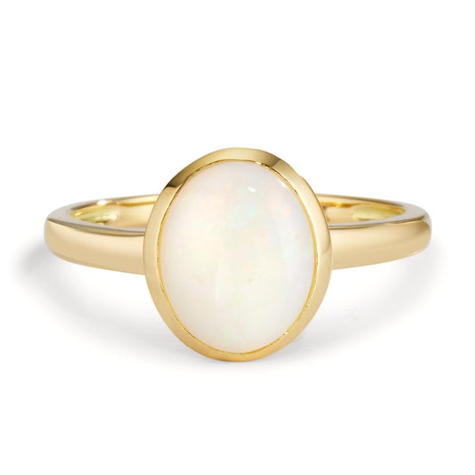 Bague Or jaune 18K Opale