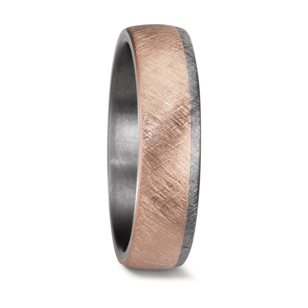 Partnerring 999 Tantal, 585/14 K Rosegold