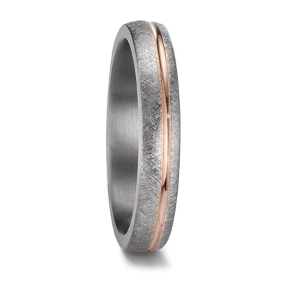 Partnerring 999 Tantal, 585/14 K Rosegold