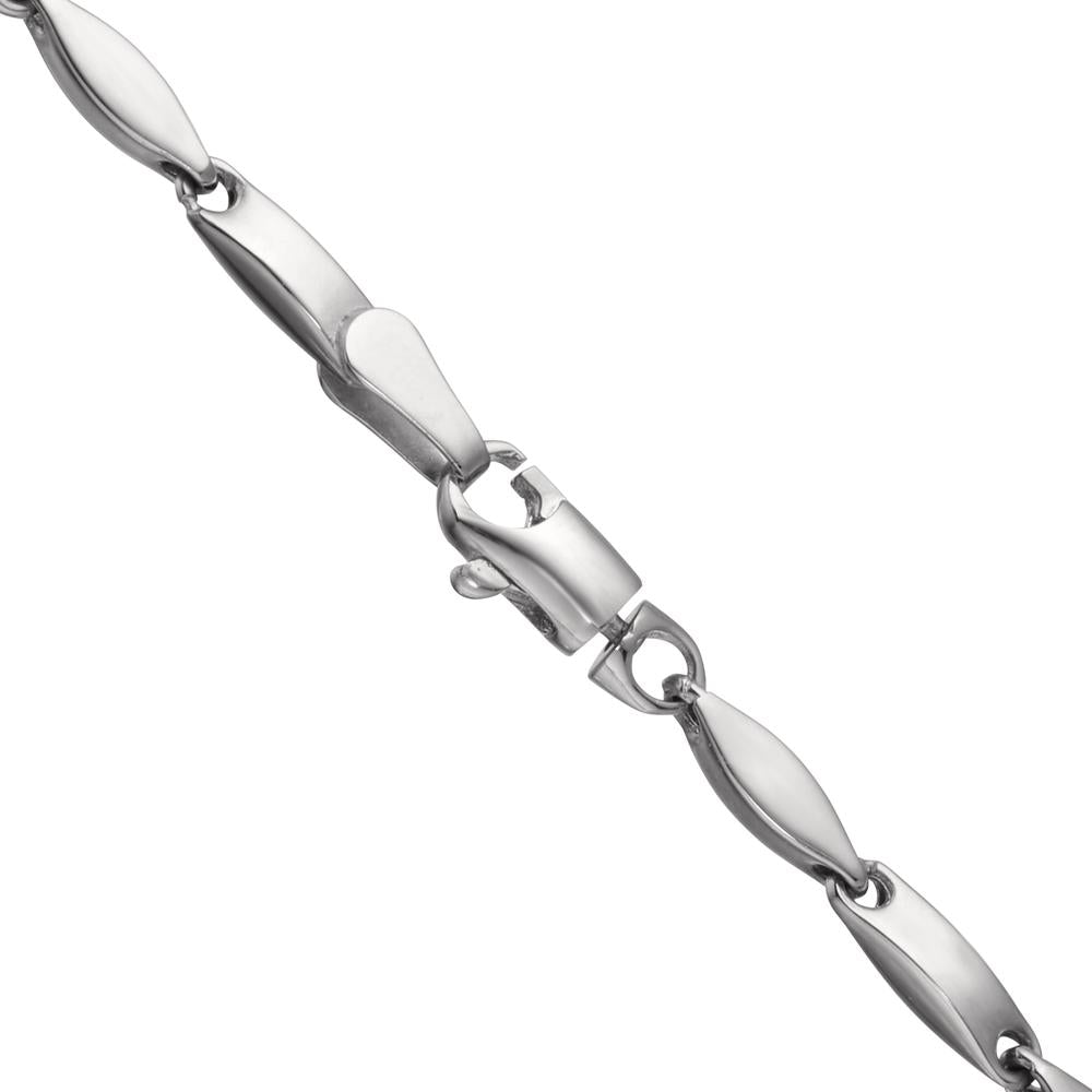 Collier Or blanc 18K 45 cm