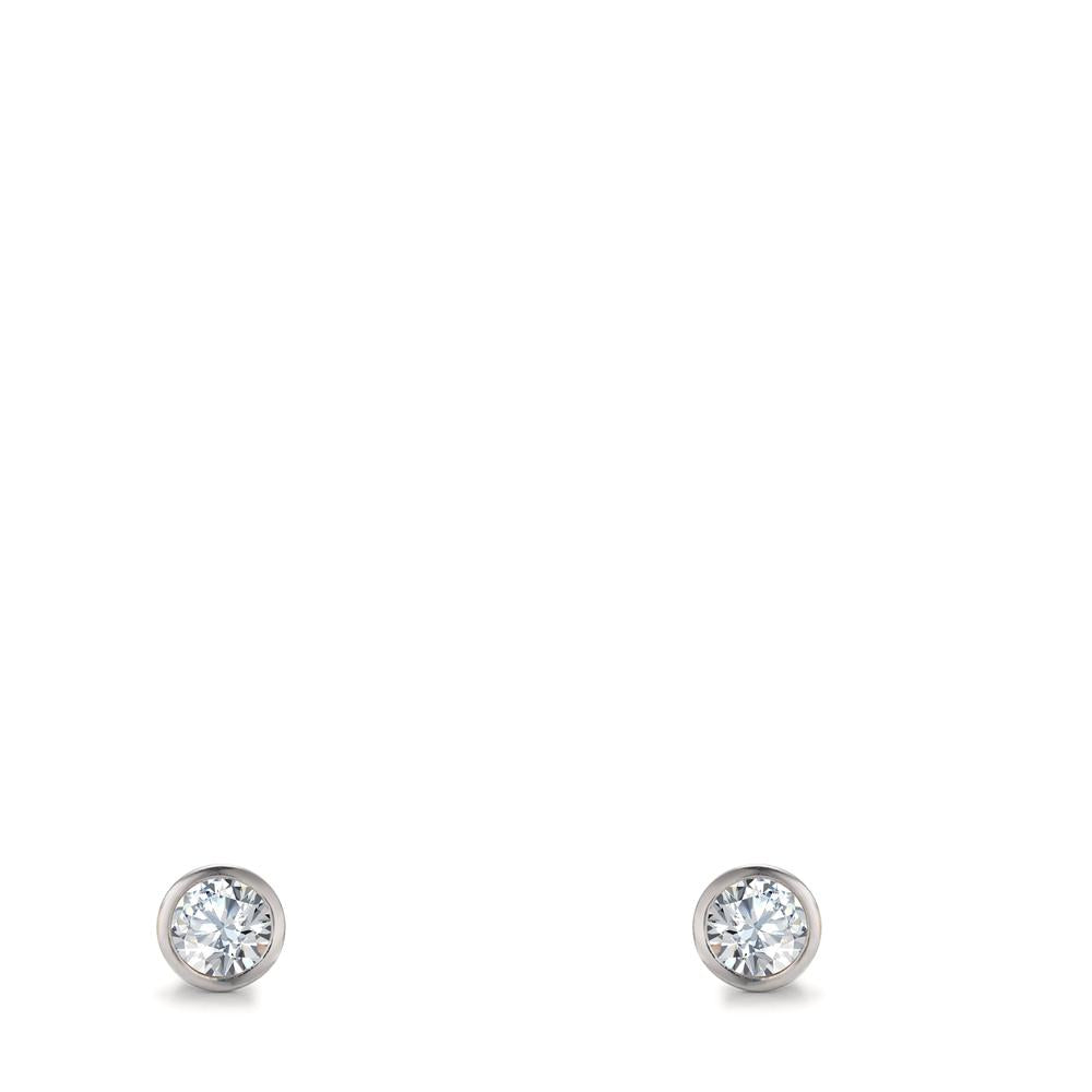 Oorknoppen Zilver Gerhodineerd Ø3 mm