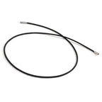 Collier Siliconen, Roestvrijstaal 45 cm