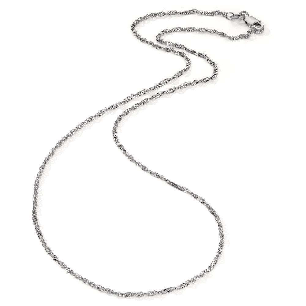 Collier Silber rhodiniert 50 cm