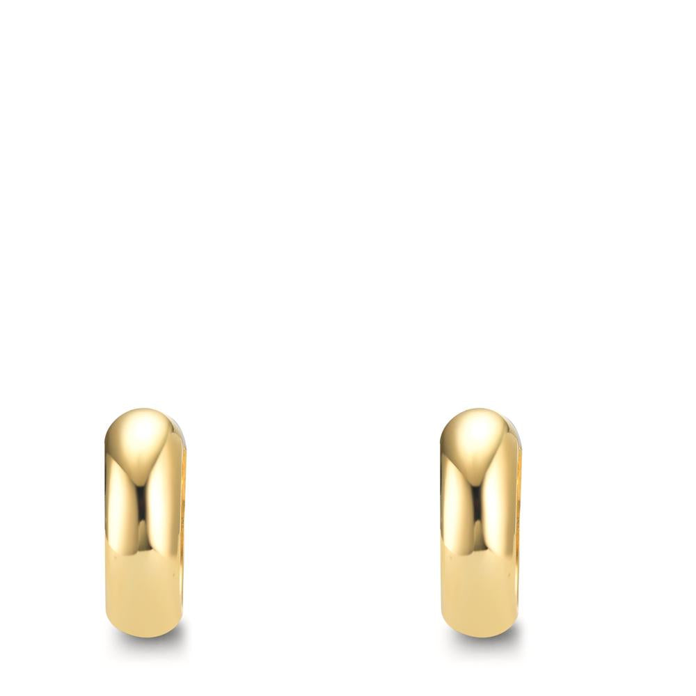 Klappcreolen Silber gelb vergoldet