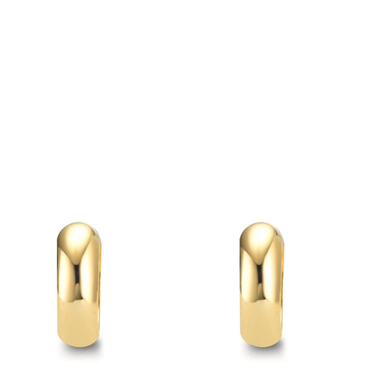 Créoles à charnières Argent jaune Plaqué or