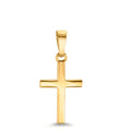 Hanger 585/14K geel goud Kruis