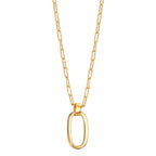 Collier Silber gelb vergoldet 40-44 cm verstellbar
